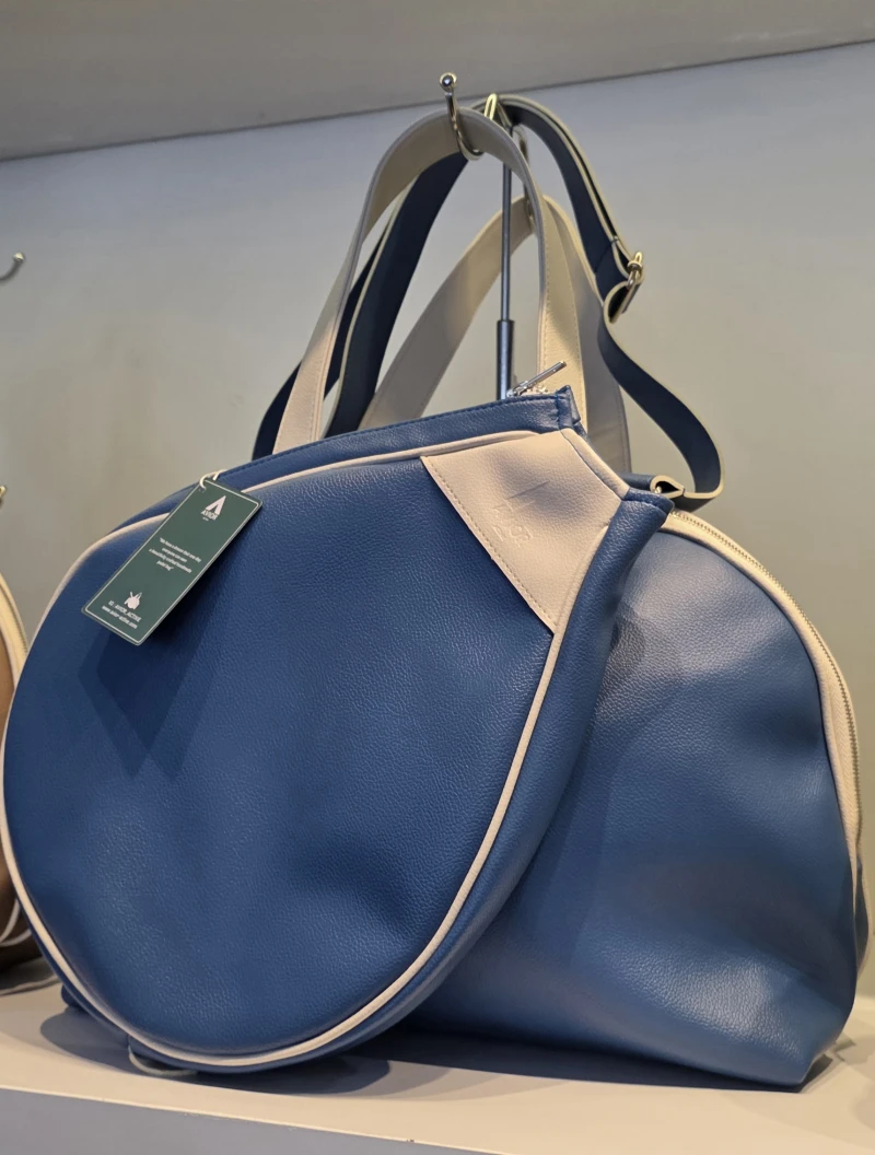 Avior Active Madrid Leather Blue Padel Bag