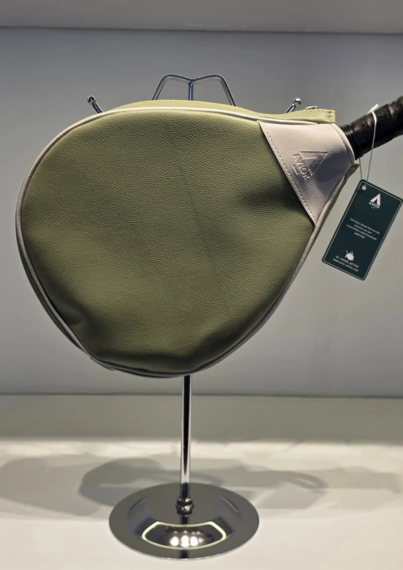 Avior Active Madrid Leather Green Padel Bag