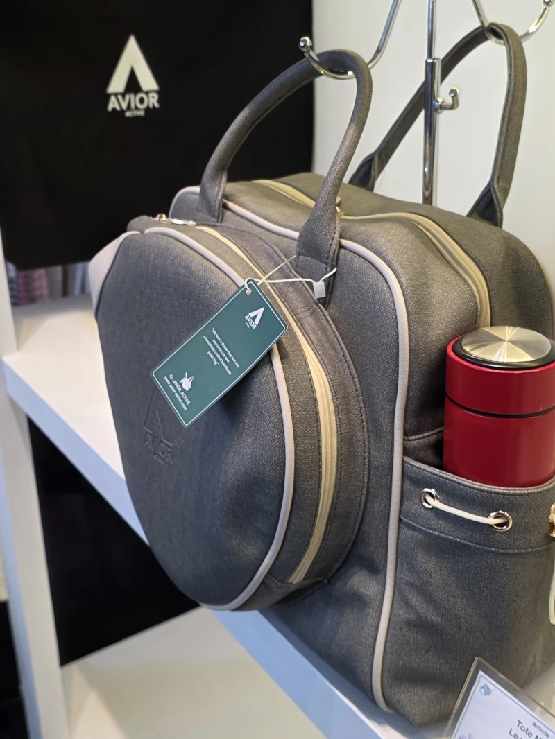 Avior Active Milan Leather Blue Padel Bag