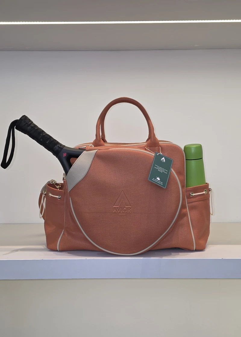 Avior Active Milan Leather Orange Padel Bag