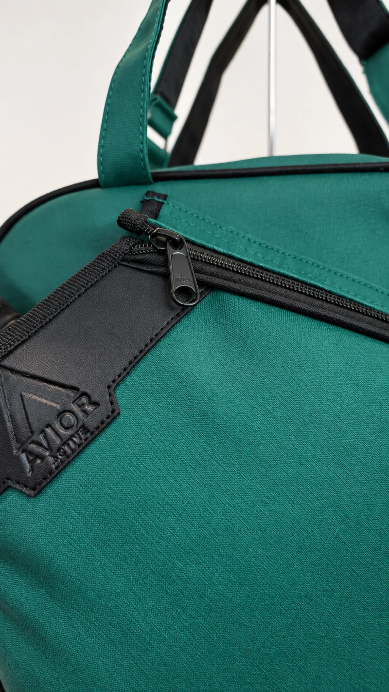 Avior Active New York Leather Green Padel Bag