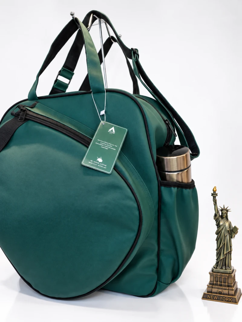 Avior Active New York Leather Green Padel Bag