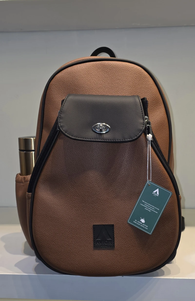 Avior Active Rome Leather Brown Padel Bag