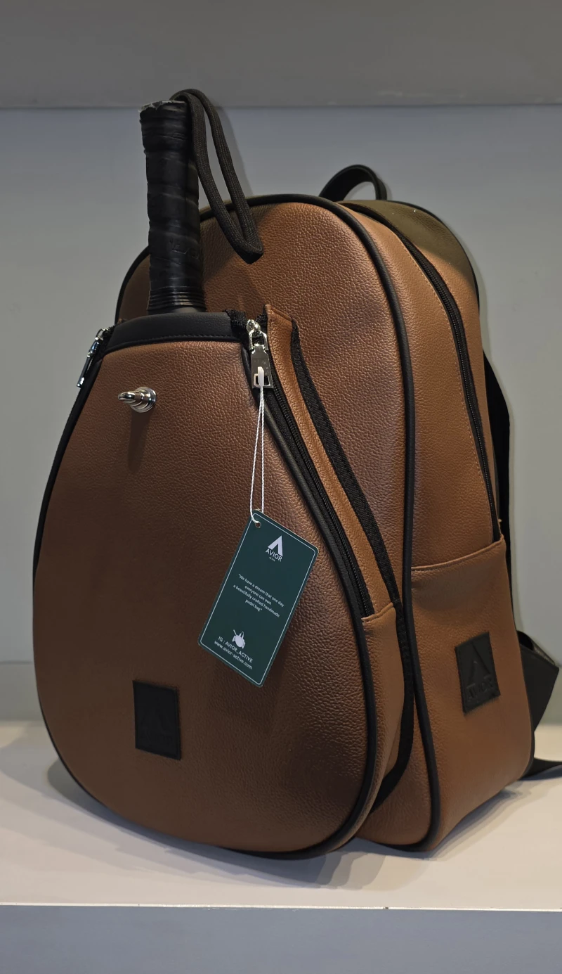 Avior Active Rome Leather Brown Padel Bag